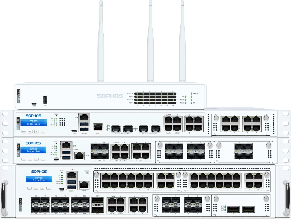 Gestapelte Sophos Firewalls