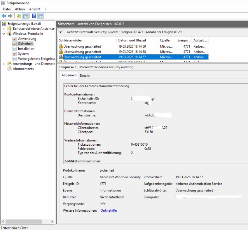 Windows Eventlog