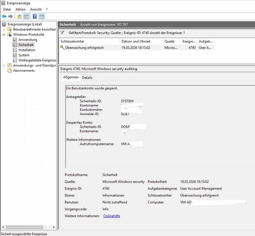 Windows Eventlog